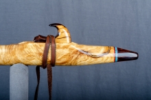 Pitch Pine Native American Flute, Minor, Mid F#-4, #O10B (11)